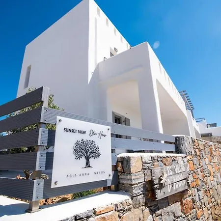 Appartement Naxos Agia Anna Sunset View Olive House Agia Anna (Naxos)