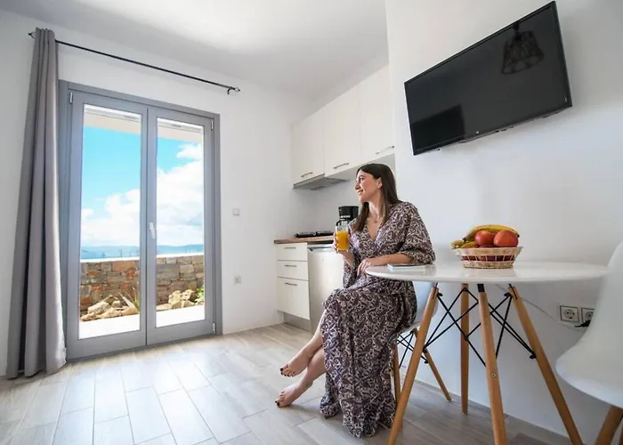 Naxos Agia Anna Sunset View Olive House Apartment